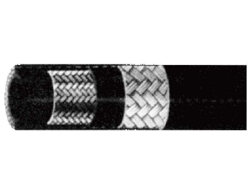 天门SAE 100 R5 一层钢丝编织--织物缠绕软管